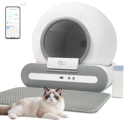 Litière Automatique Autonettoyante connecté - 65L