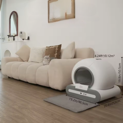 Litière Automatique Autonettoyante connecté - 65L