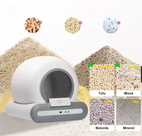 Litière Automatique Autonettoyante connecté - 65L