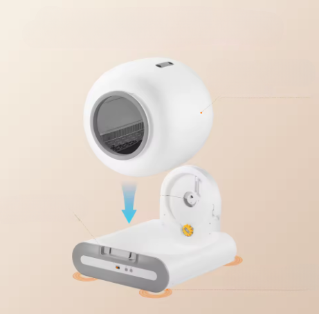 Litière Automatique Autonettoyante connecté - 65L